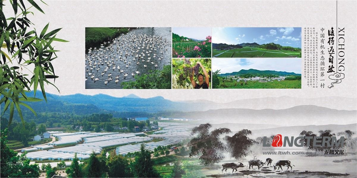 西充縣旅游宣傳畫(huà)冊(cè)設(shè)計(jì)